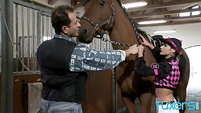 Tera Joy and George Uhls farm movie by Royal Bang