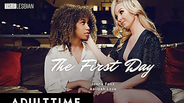 ADULT TIME - MILF Escort Aaliyah Love Gives Jenna Foxx Her FIRST LESBIAN EXPERIENCE!