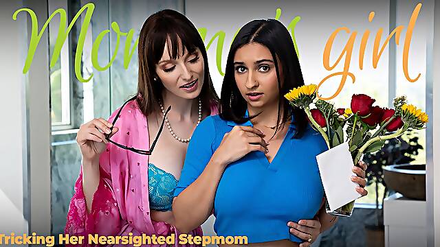 Tricking Her Nearsighted Stepmom, Scene #01
