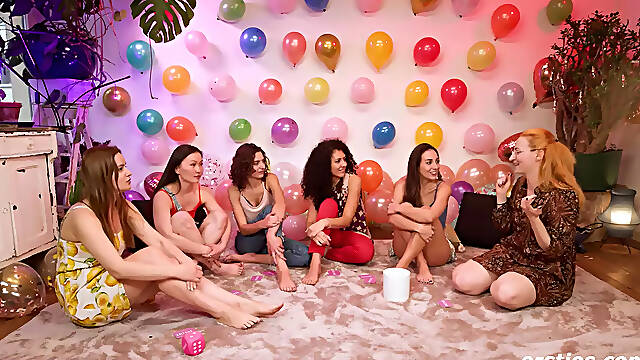 Dare Ring Special - Sexy Amateurs Get To Know Each Other Intimately [ Of 4]