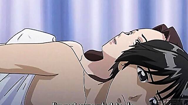 Busty teen with big tits gives a hot blowjob without condom