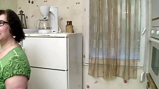 French Granny Olga Big Tit