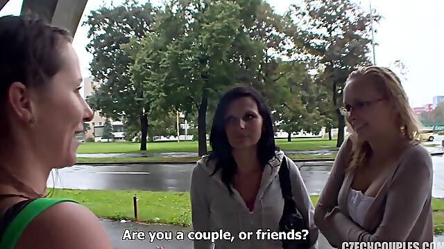 Two Students Fuck For Cash