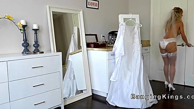 Brandi Love And Bella Rose - Milf Bangs Teen Couple Before Wedding