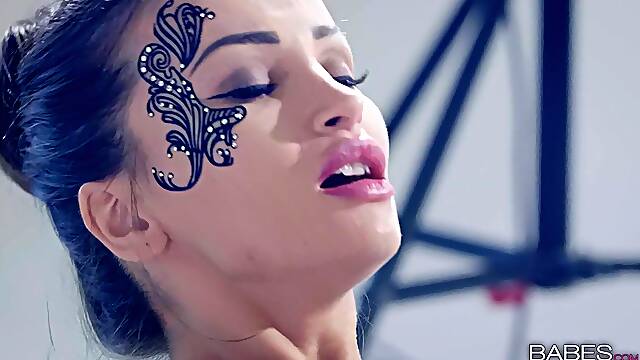 Elegant Anal Full Spread with Gorgeous Brunette Girlfriend Alyssia Kent - erotic ass fucking hardcore