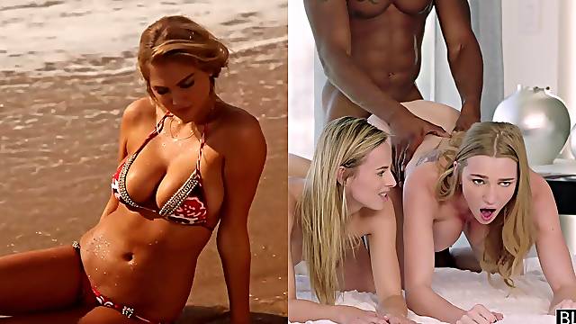 Kate Upton Cuckolds Her Boyfriend With Big Black Knob - Kate black