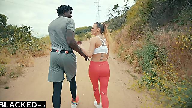 BLACKED Tight Model doesnt have Time for anything but BBC - Ella hughes