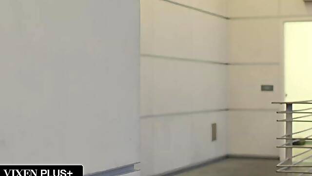 TUSHYRAW Curvy brunette hair Sheena gapes her taut butt