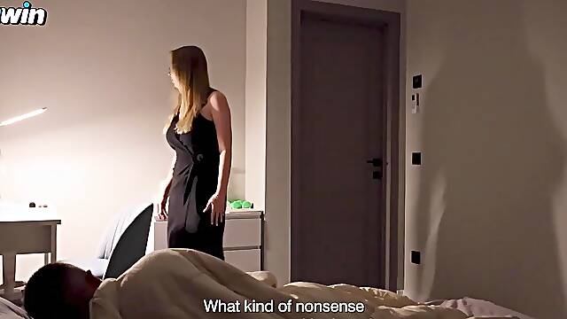 Stepson bangs stepmom during thunder