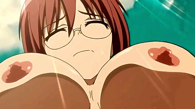 Large Boobed Farm Gal Likes Milking Milk from a Large Jock