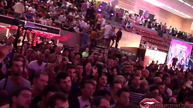 Breasty Lustful Screwing hard Live In Public - Miriam Prado