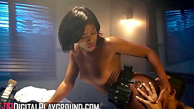 DIGITALPLAYGROUND - Police Officer Nicole Kitt Gets nailed By Alex Jones In The Interrogation room