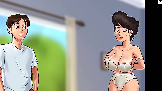 All romp vignettes with Helen - Summertime Saga
