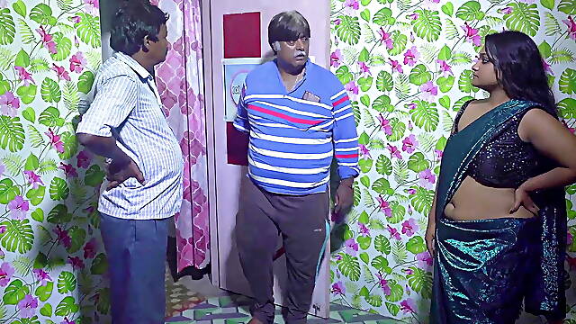 Big boobs desi indian ruma boudi fucked with her two aged boy friend part 3