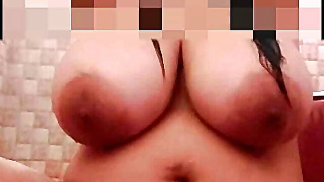 Huge boobs Indian beautiful housewife bathing and fingering her hairy pussy