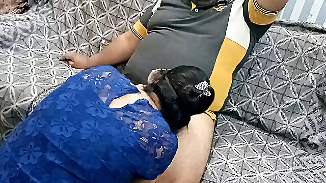 Malayali nurse massage a big cock happy ending handjob (big cumshot)