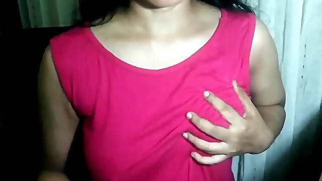 Red anjel get naked and horny