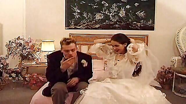 A Busty French Bride Gets a Hardcore Fuck From Her New Husband