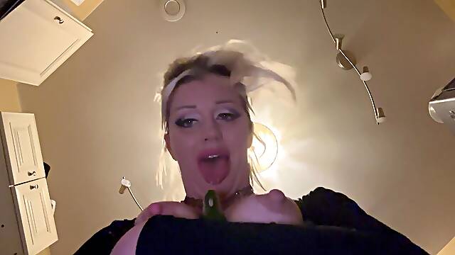 Sultry Silvea Sneaky Kitchen Fuck