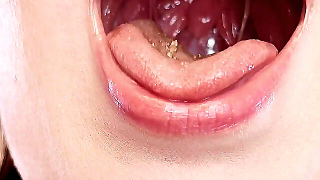 Asmr Eating Food Fetish Video - Girl with Braces Eating Chocolate Man - Giantess Devour(arya Grander)