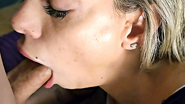 Stepmom Sucks My Cock Outdoor