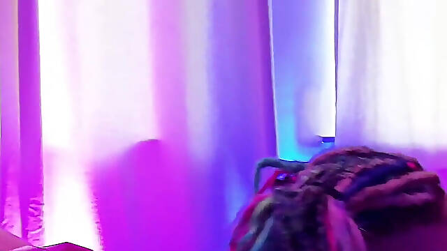 Lesbian Goth Girls Fucking Colourful Dreadheaded Slut